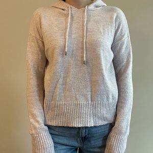 Light pink sweater hoodie